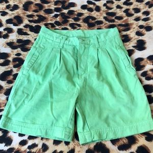 brandy melville green shorts